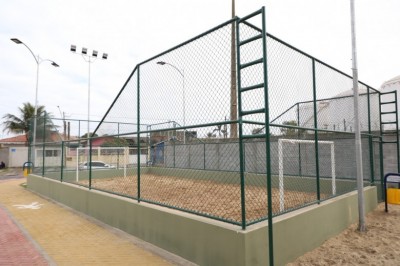 Novo espaço de lazer inaugurado em bairro de Paranaguá