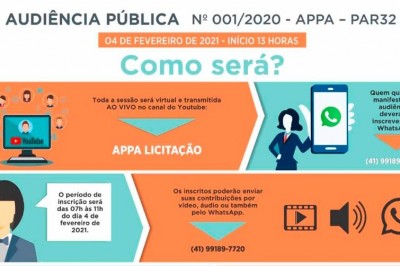 Porto de Paranaguá promove audiência pública sobre área PAR32