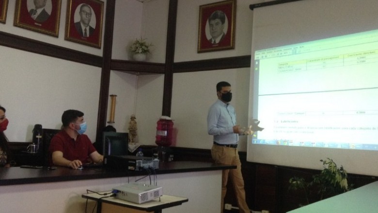 Imprensa acompanha apresentação dos estudos sobre o transporte público de Paranaguá 