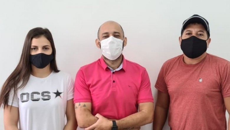 SESPOR recebe visita de atleta parnanguara campeã mundial de Jiu-jitsu Aymeê Xavier