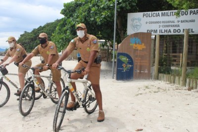 Comerciantes e turistas aprovam policiamento preventivo na Ilha do Mel