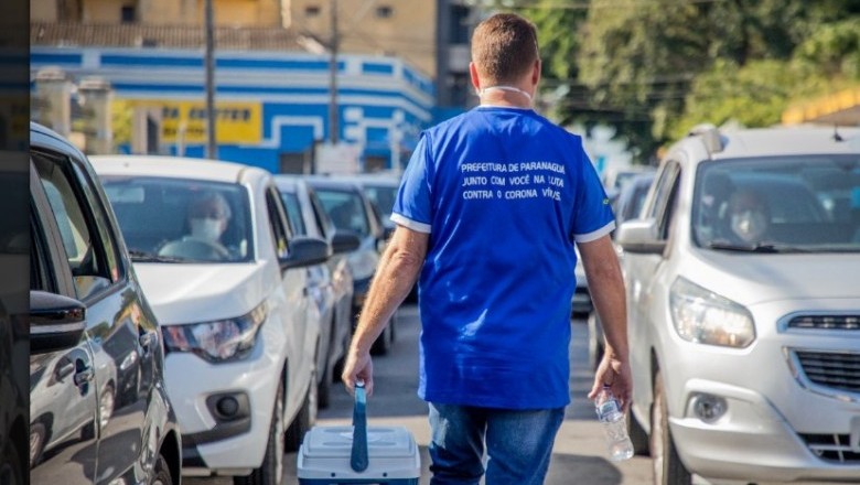 Mais de duas mil pessoas vacinadas neste sábado contra a Covid-19 em Paranaguá 