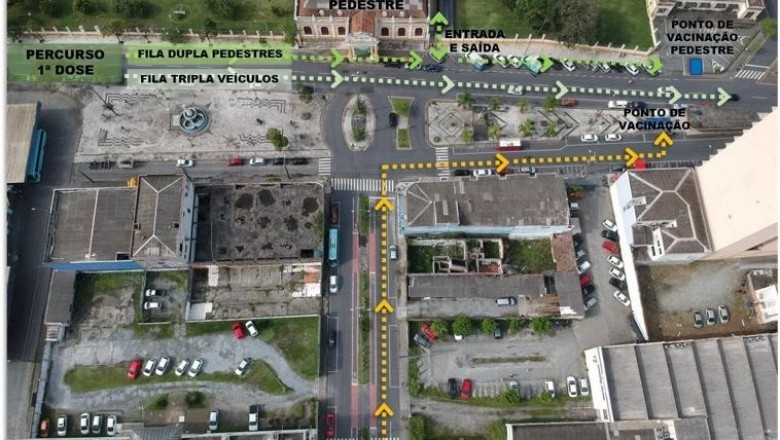 Paranaguá se prepara para a chegada de mais lotes da vacina contra a Covid-19