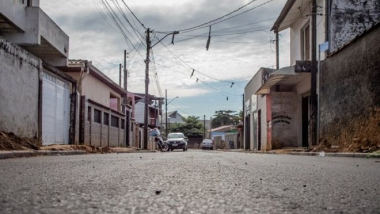 Asfaltamento é concluído na Ilha dos Valadares