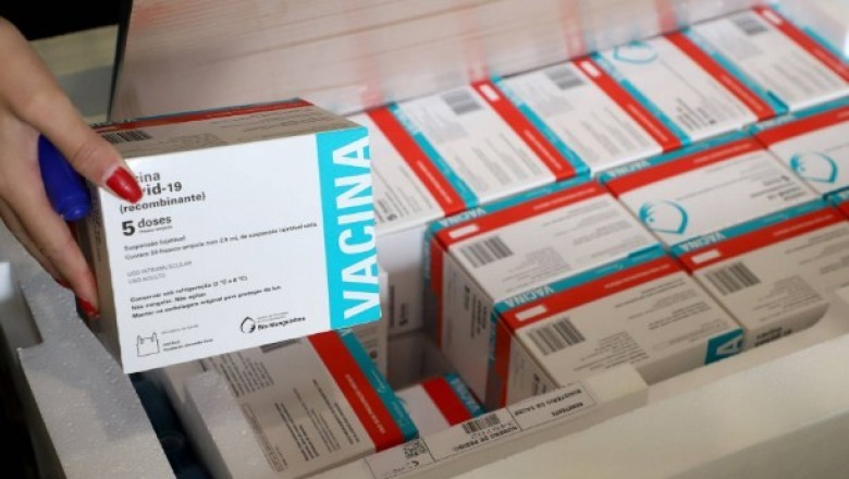 Paraná receberá nesta quarta mais 237 mil vacinas da AstraZeneca