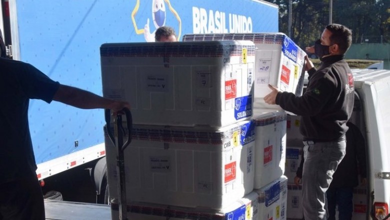 Paraná receberá mais 361.490 vacinas contra a Covid-19; parte chega nesta quarta