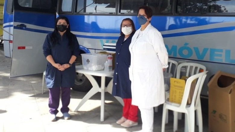 Contra a Gripe: 700 pessoas são vacinadas em ação na Ilha dos Valadares em Paranaguá 