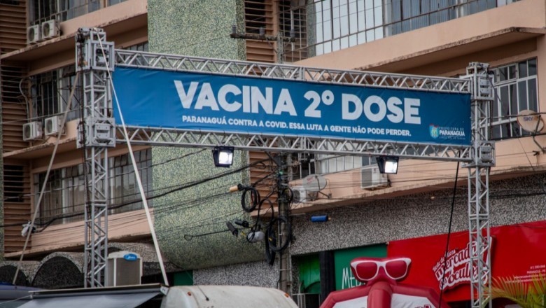 Terceiro dia de força tarefa Paranaguá: pessoas com retorno para segunda dose da AstraZeneca podem receber a vacina