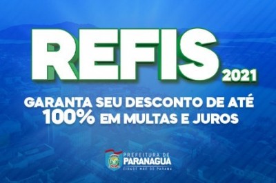 PARANAGUÁ: Refis garante desconto de até 100% em multas e juros