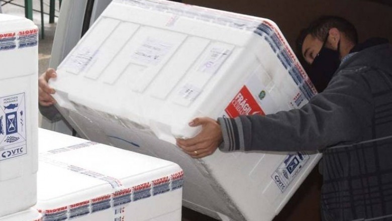 Novo lote com 311.780 imunizantes contra a Covid-19 chega ao Paraná na segunda-feira