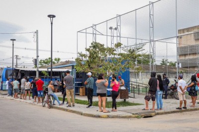 PARANAGUÁ: Caravana da Vacina tem saldo positivo contra a Covid-19