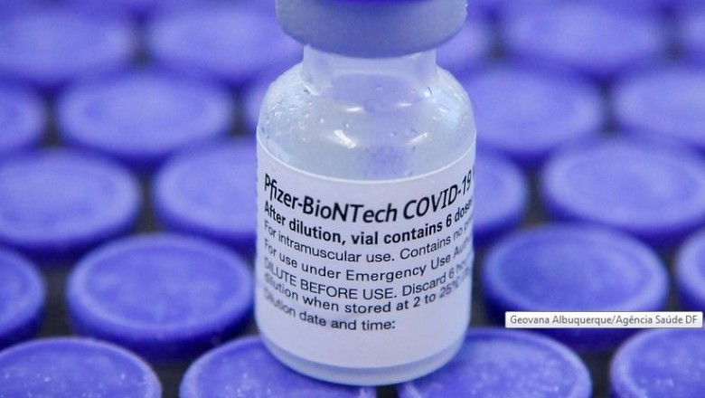 Nova remessa de vacinas da Pfizer chega ao país