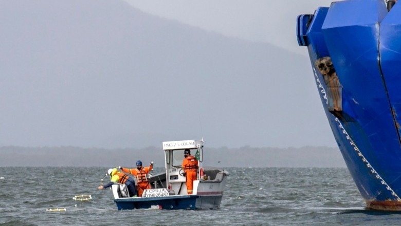 Porto de Paranaguá simula vazamento de óleo para testar capacidade de resposta