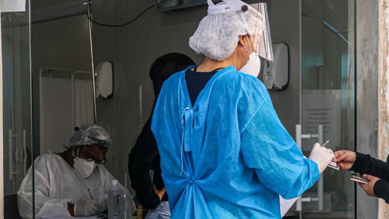 Pessoas com sintomas respiratórios devem buscar atendimento no Hospital de Campanha