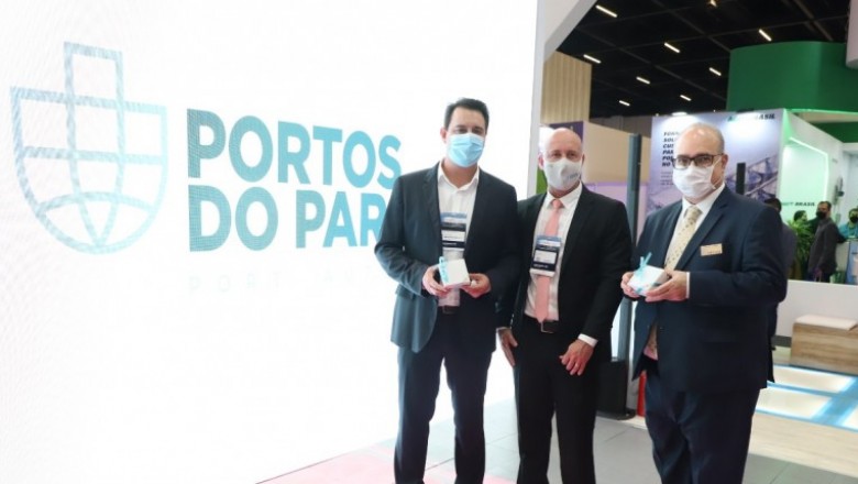 Em feira internacional, governador destaca potenciais e recordes dos portos do Paraná