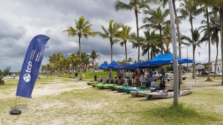 Remada Ambiental: esporte e preservação do meio ambiente navegam lado a lado em evento promovido pela TCP