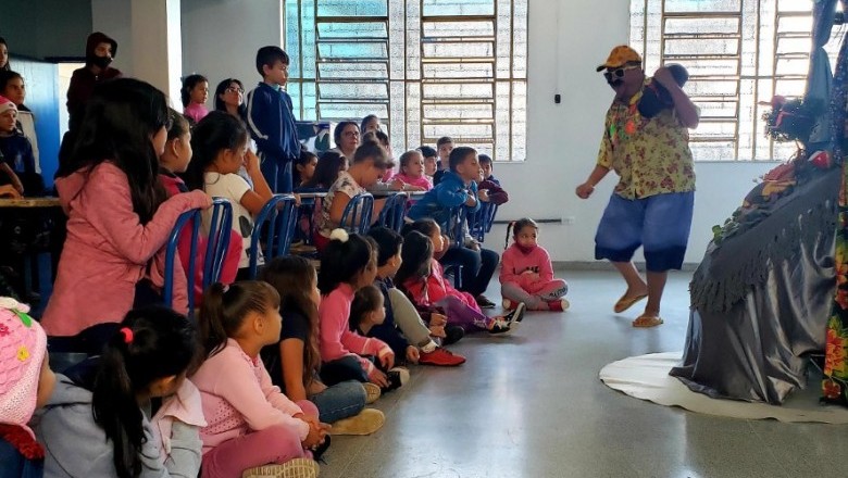 Portos do Paraná leva às crianças espetáculo teatral sobre preservação do meio ambiente