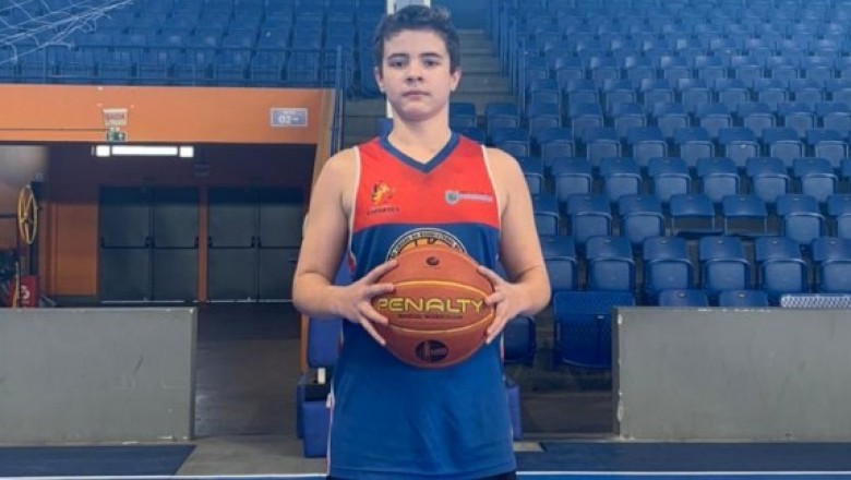 Atleta parnanguara da AABP/SESPOR é convocado para integrar a equipe de basquete do Clube Curitibano