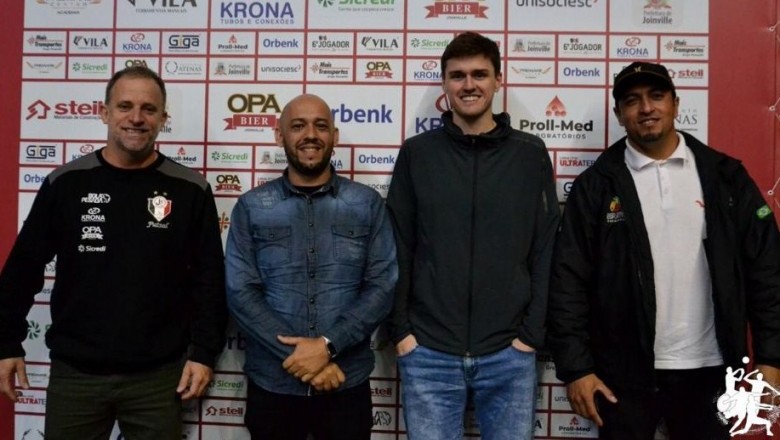 Secretaria de Esportes fecha parceria com o JEC Futsal para mandar dois jogos da Liga Nacional na Arena Albertina Salmon