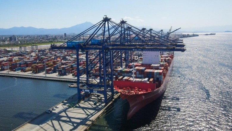 Terminal de contêineres de Paranaguá bate recorde de movimentação, atingindo 108.635 TEUs em um único mês