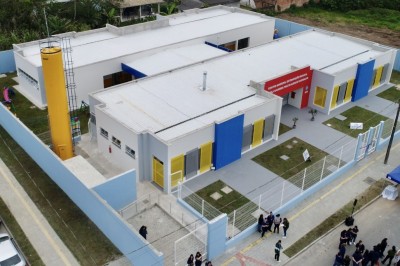 Paranaguá 374 anos: Cmei Ângela Catarina Poleti Alves de Carvalho é inaugurado no Labra