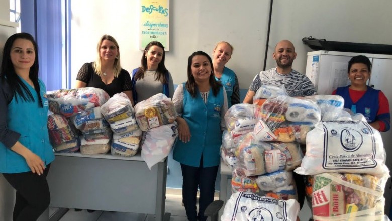 PARANAGUÁ: Cestas básicas arrecadadas durante as inscrições do campeonato são doadas pela Secretaria de Esportes ao CEMR-TEA