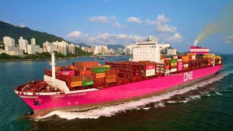 Primeira vez no Brasil: Navio Cor-de-rosa faz escala na TCP