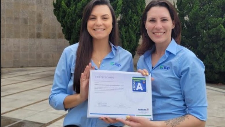 TCP recebe selo “Clima Paraná” de sustentabilidade