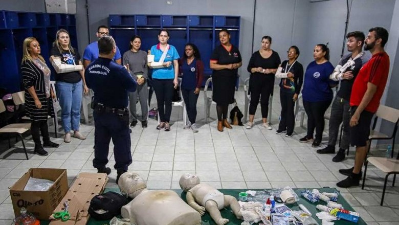 Profissionais de educação da rede publica municipal de Paranaguá tem qualificação como brigadistas