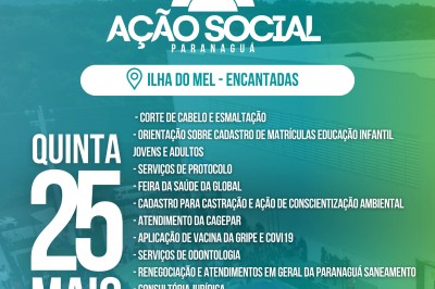 Prefeitura de Paranaguá promove feira de serviços na Ilha do Mel - Encantadas