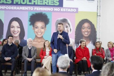 Prefeito Marcelo Roque participa do lançamento da ação Caravana Paraná Unido Pelas Mulheres