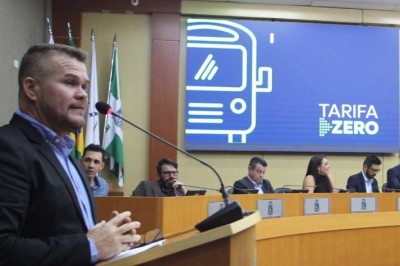 Prefeito Marcelo Roque apresenta Programa Tarifa Zero em Foz do Iguaçu