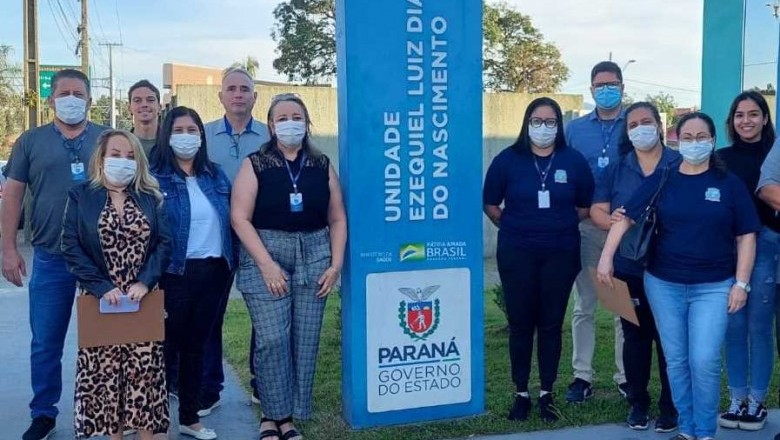 Unidade no Leblon de Paranaguá recebe equipe do 'Pró-Saúde'
