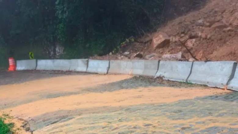 Estrada da Graciosa &eacute; fechada temporariamente devido ao excesso de chuvas