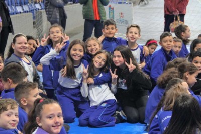 Jogos escolares municipais de Paranaguá teve encerramento hoje