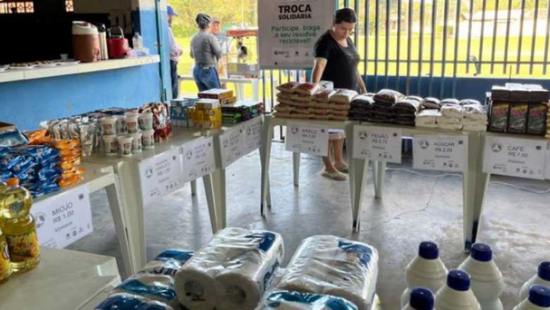 TCP inaugura novo ponto de coleta do programa Troca Solidária na Ilha dos Valadares 