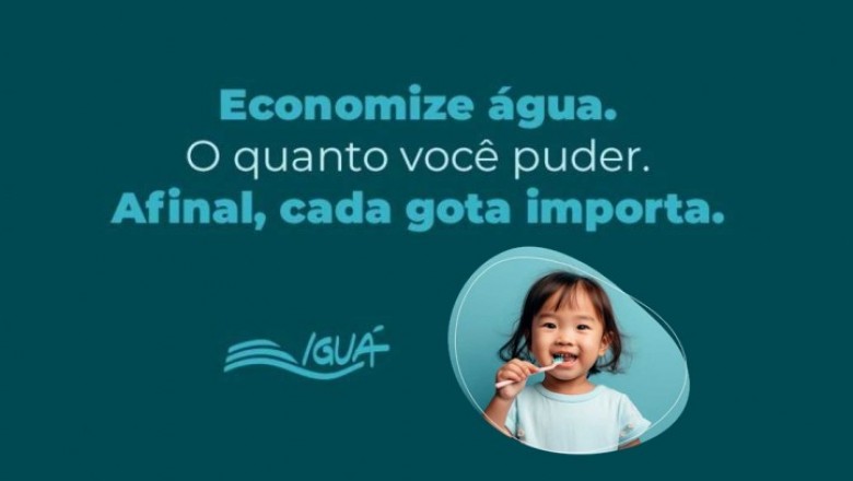 Mesmo no inverno a Paranaguá Saneamento orienta a população a adotar práticas de uso consciente da água