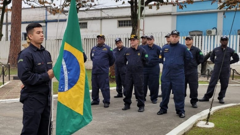 Cerimônia na Capitania dos Portos abre Semana da Pátria em Paranaguá
