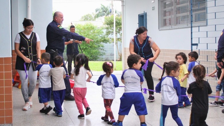 Plano de Atendimento Emergencial foi realizado no Cmei Aurora Xavier dos Santos em Paranaguá 