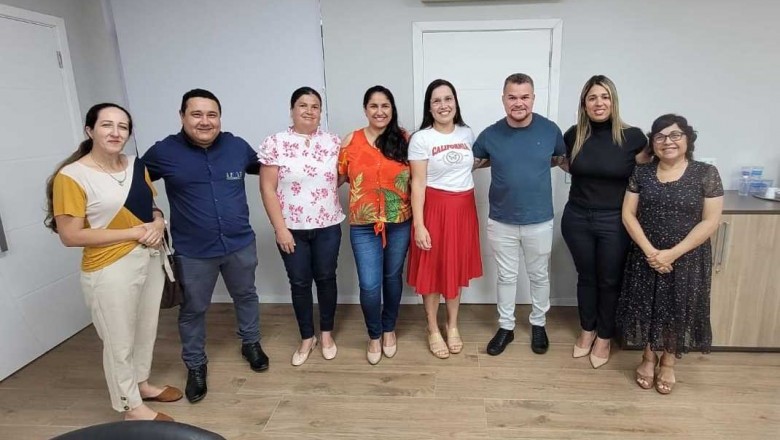 Prefeito Marcelo Roque recebe as novas conselheiras tutelares