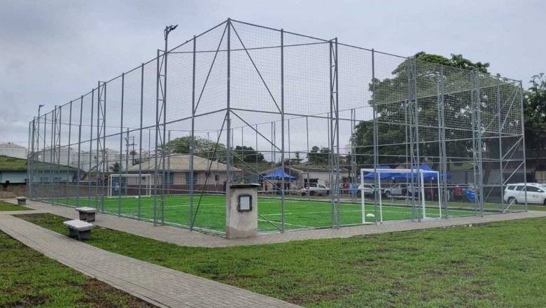 Meu Campinho da Serraria do Rocha é inaugurado