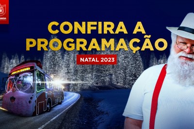 Programação Natalina de Paranaguá começa com visita do Papai Noel neste dia 15