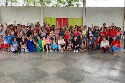 Centro de Atenção Psicossocial realiza confraternização com pacientes e seus familiares