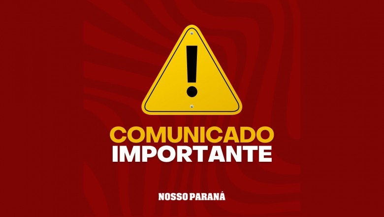 Comunicado Paranaguá Saneamento #1