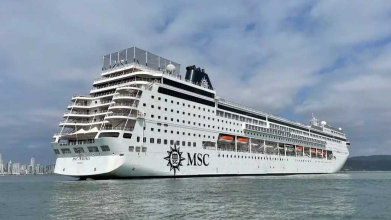 MSC reserva datas para temporada de cruzeiros 2025/2026 em Paranaguá