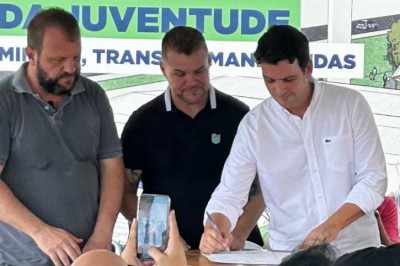 Assinada a Ordem de Serviço para a retomada das obras do Centro da Juventude em Paranaguá 