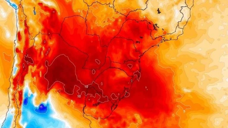 Onda de calor de fim de verão trará máximas até 10ºc acima do normal