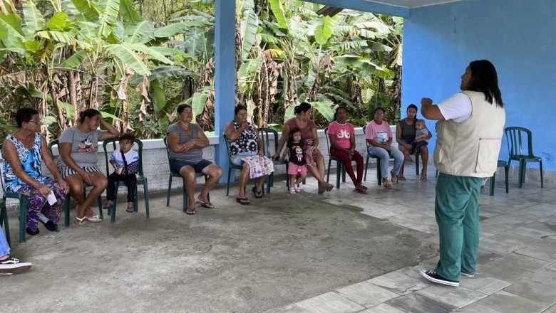 Comunidades no entorno da baía de Paranaguá participam do Projeto Mutirão de Combate à Dengue
