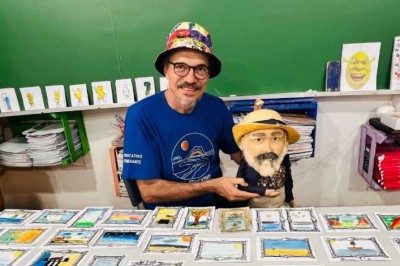 Monet em 3D: programa educativo itinerante leva obras do artista às escolas públicas da cidade de Paranaguá