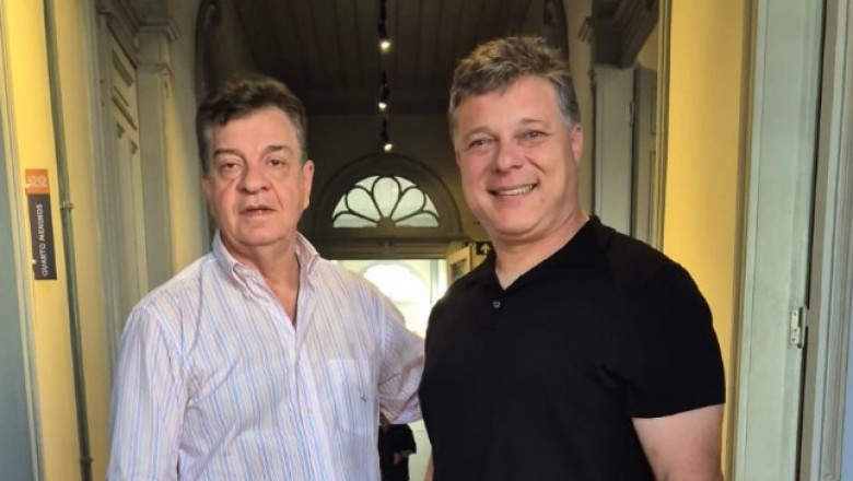 Visita do presidente da  Adetur ao Secret&aacute;rio de Cultura, Dr. Ivan Lapolli Filho